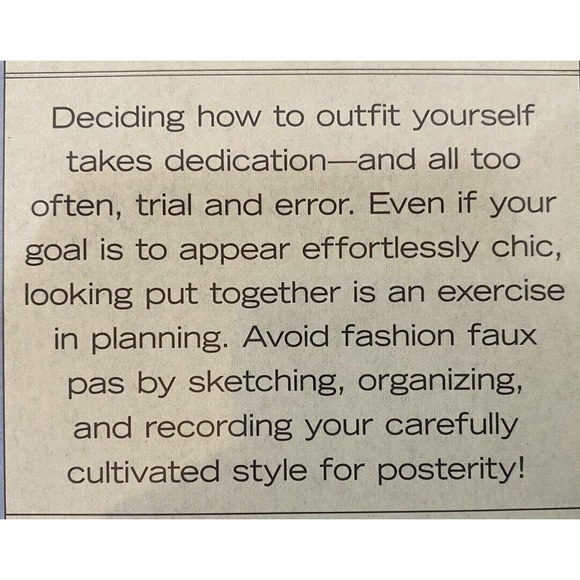 Knock Knock WHAT TO WEAR clothing decision Notepad 60 sheets - Picture 3 of 3
